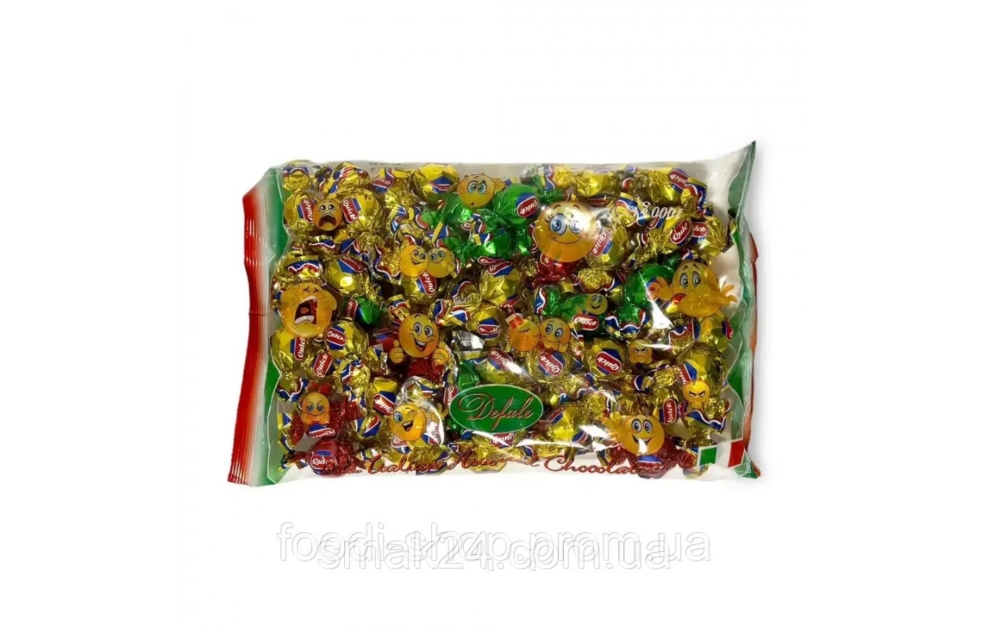 Конфеты шоколадные Итальянские Ассорти Defale Quisk Italian Assorted Spheres 1кг Италия