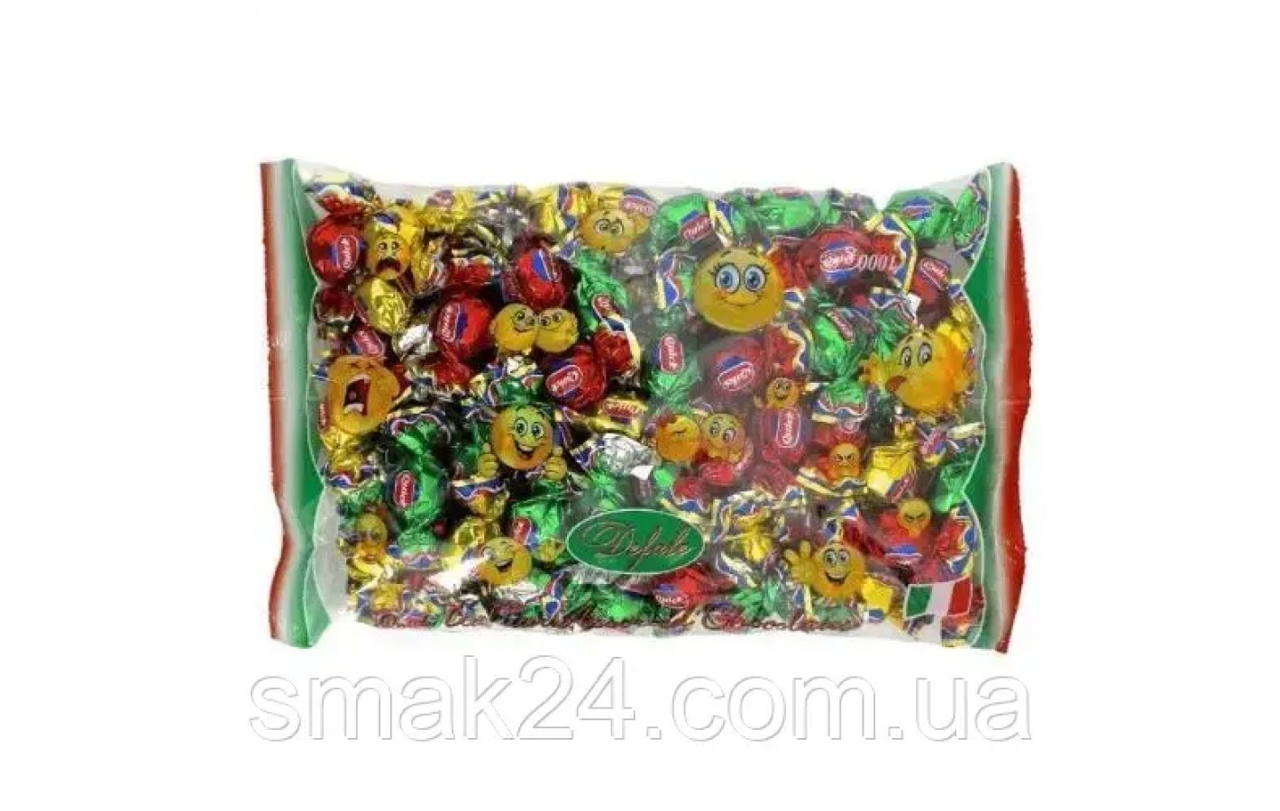 Конфеты шоколадные Итальянские Ассорти Defale Quisk Italian Assorted Spheres 1кг Италия