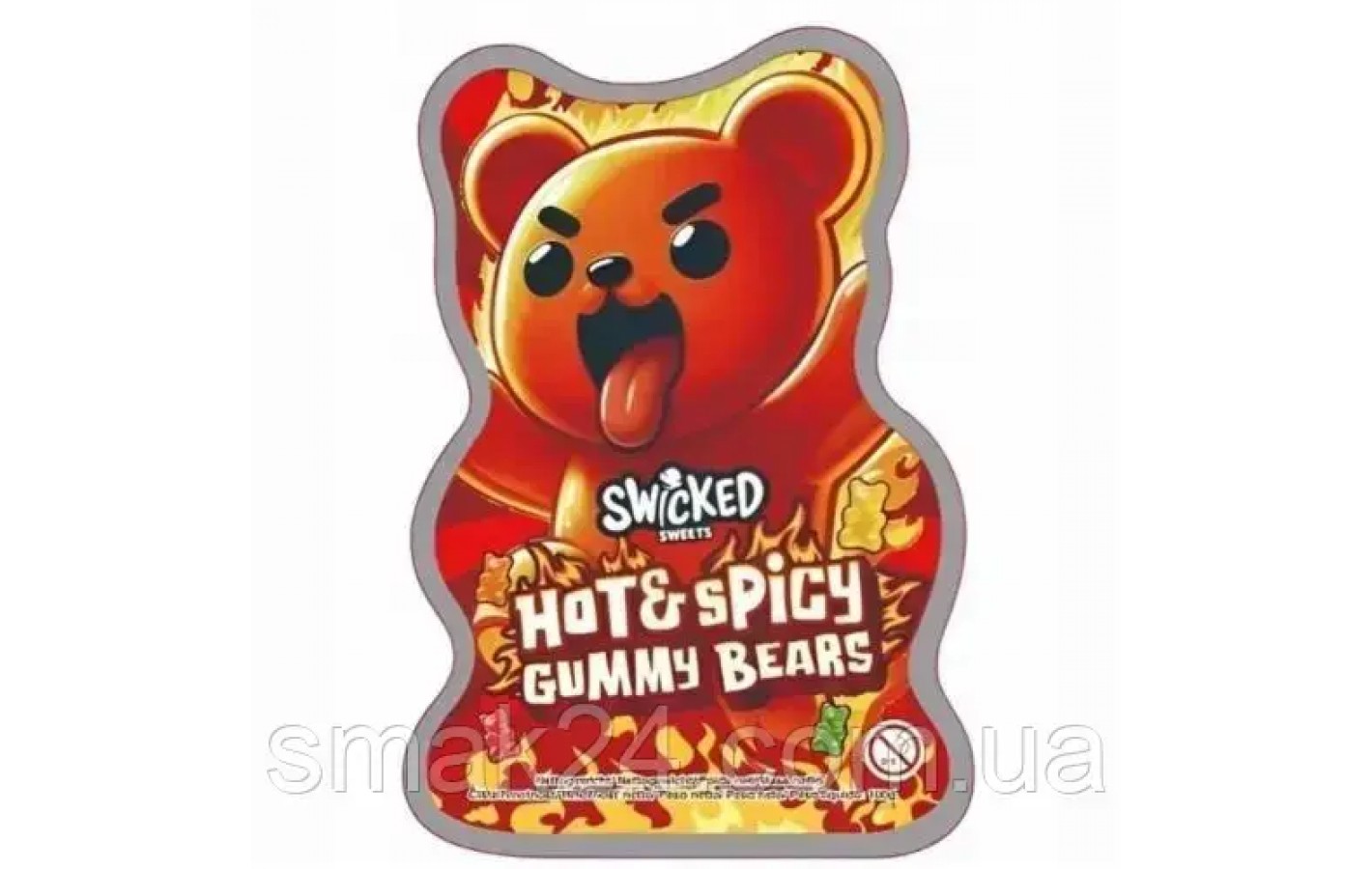 Желейные конфеты Мишки (острый вкус) Swicked Hot&Spicy 100г Нидерланды