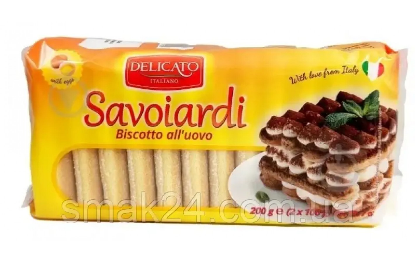 Савоярды (печенье) Delicato Savoiardi 400г Италия