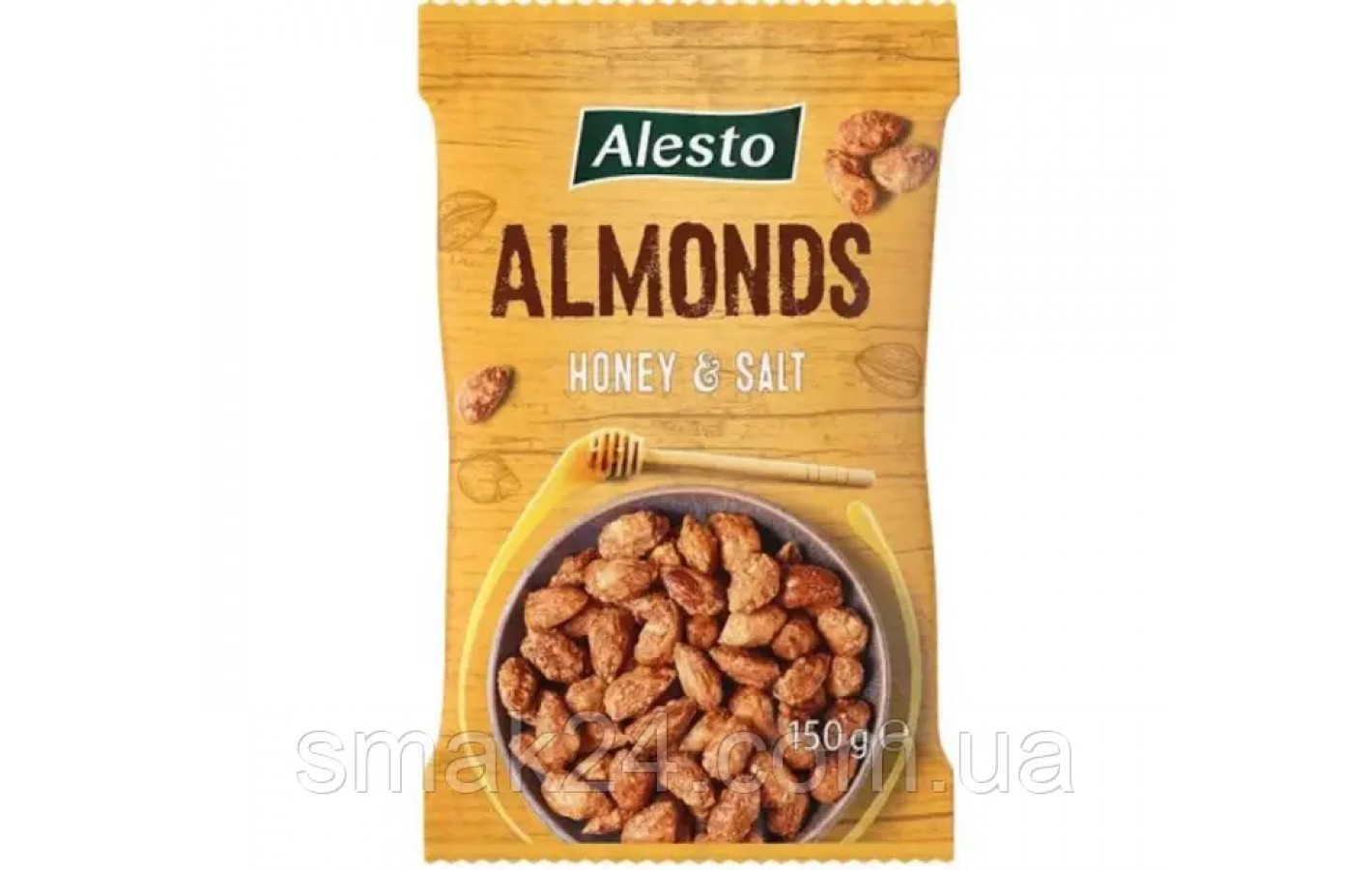 Миндаль жареный с медом и солью Alesto Almonds Honey & Salted 150г Германия