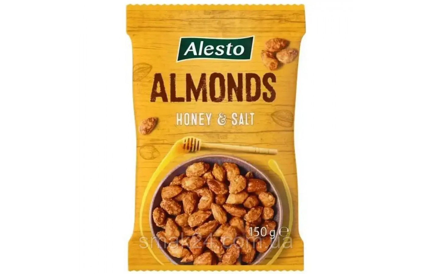 Миндаль жареный с медом и солью Alesto Almonds Honey & Salted 150г Германия