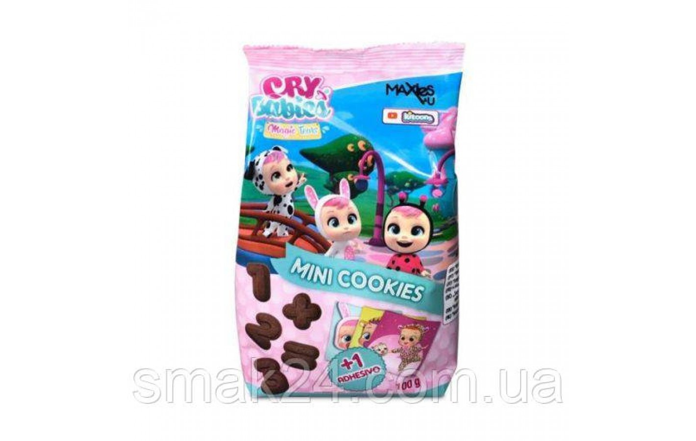 Печенье-мини детское Удивительные Малыши Maxies Mini Cookies Cry Babies 100г Испания
