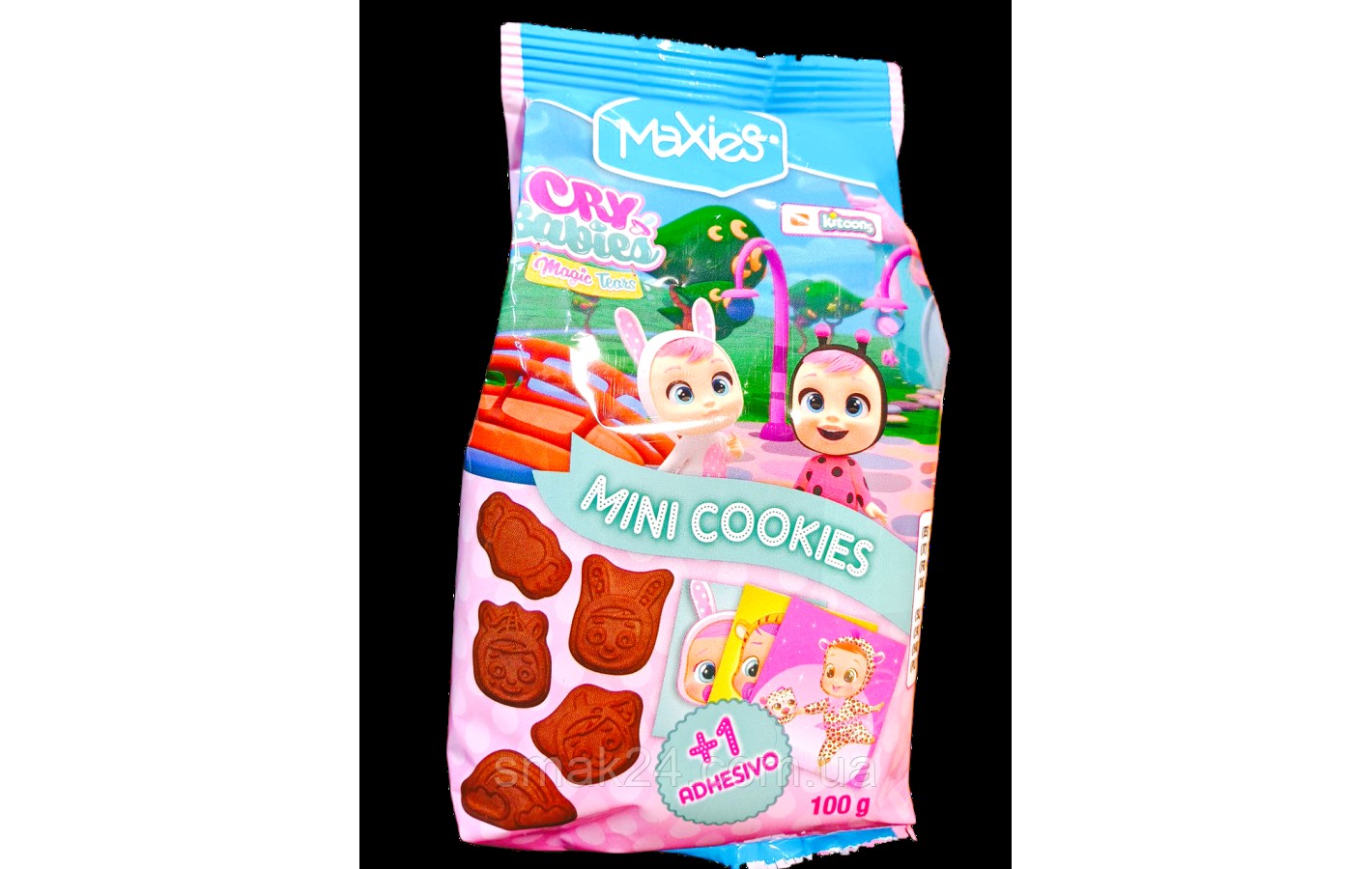 Печенье-мини детское Удивительные Малыши Maxies Mini Cookies Cry Babies 100г Испания