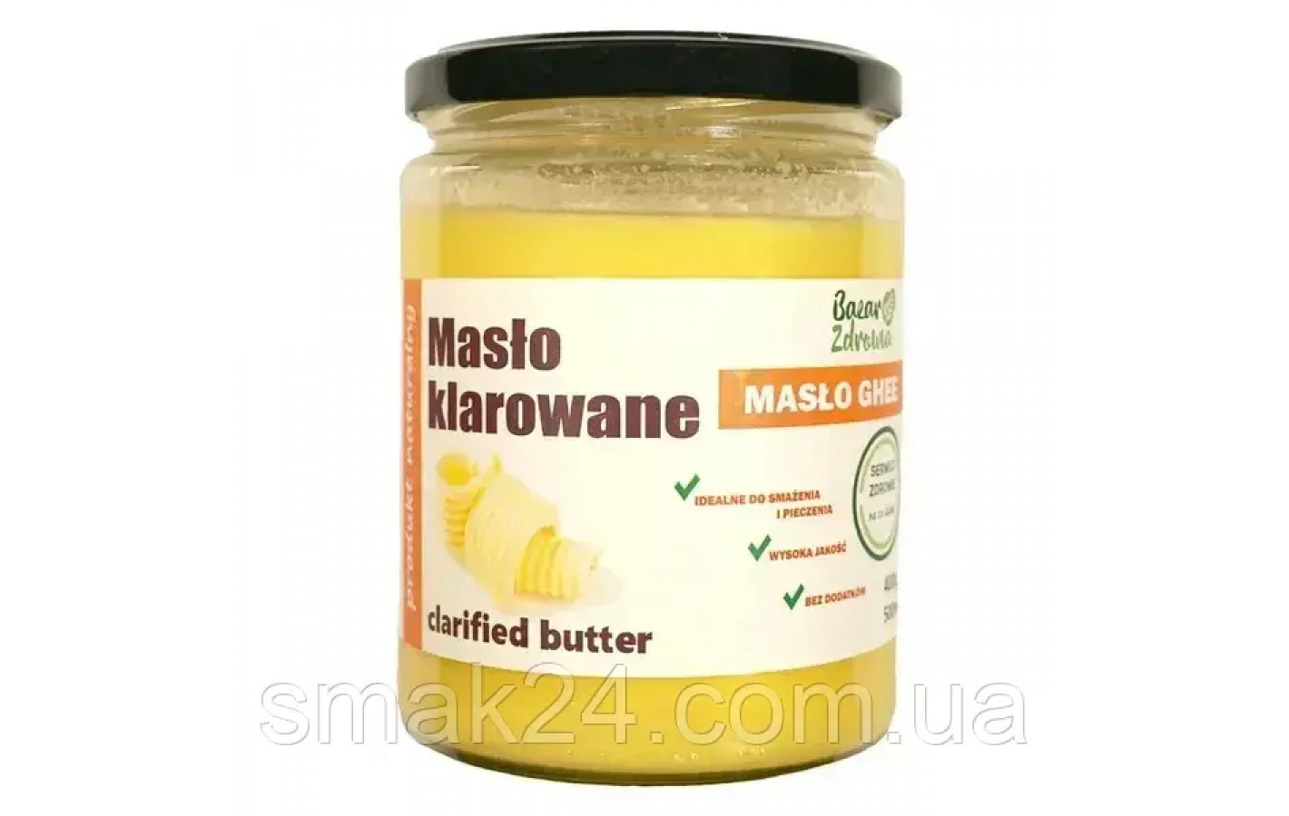 Масло сливочное топленое Bazar Zdrowia Maslo Klarowane 400г Польша