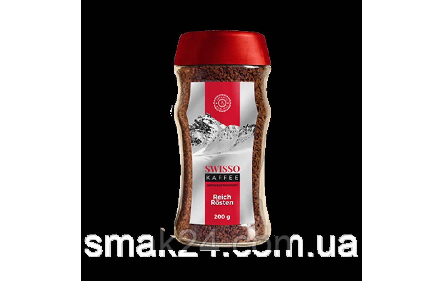 Кофе растворимый сублимированный Swisso Kaffe Reich Rösten 200г Германия