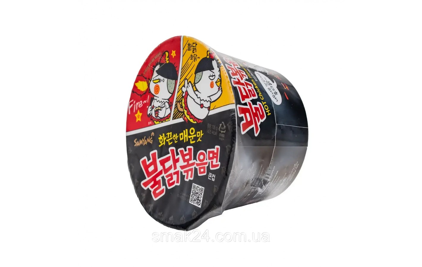 Локшина швидкого приготування гостра з куркою BULDAK HOT Chicken flavor ramen SAMYANG 105 г
