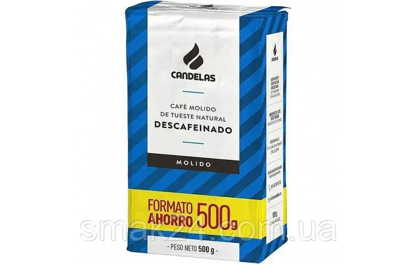 Кофе молотый без кофеина Candelas Essential Descafeinado 250г Испания
