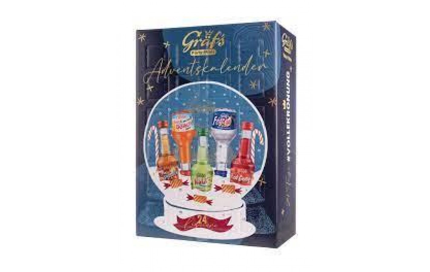 Адвент-Календарь Adventcalendar Party-Minis Grafs (24шт х 20 мл) 480мл Австрия
