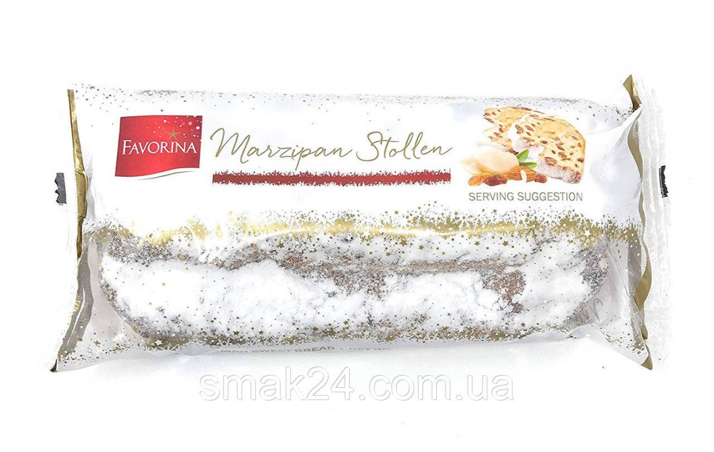 Рождественский штоллен с марципаном Favorina Stollen Германия 750г