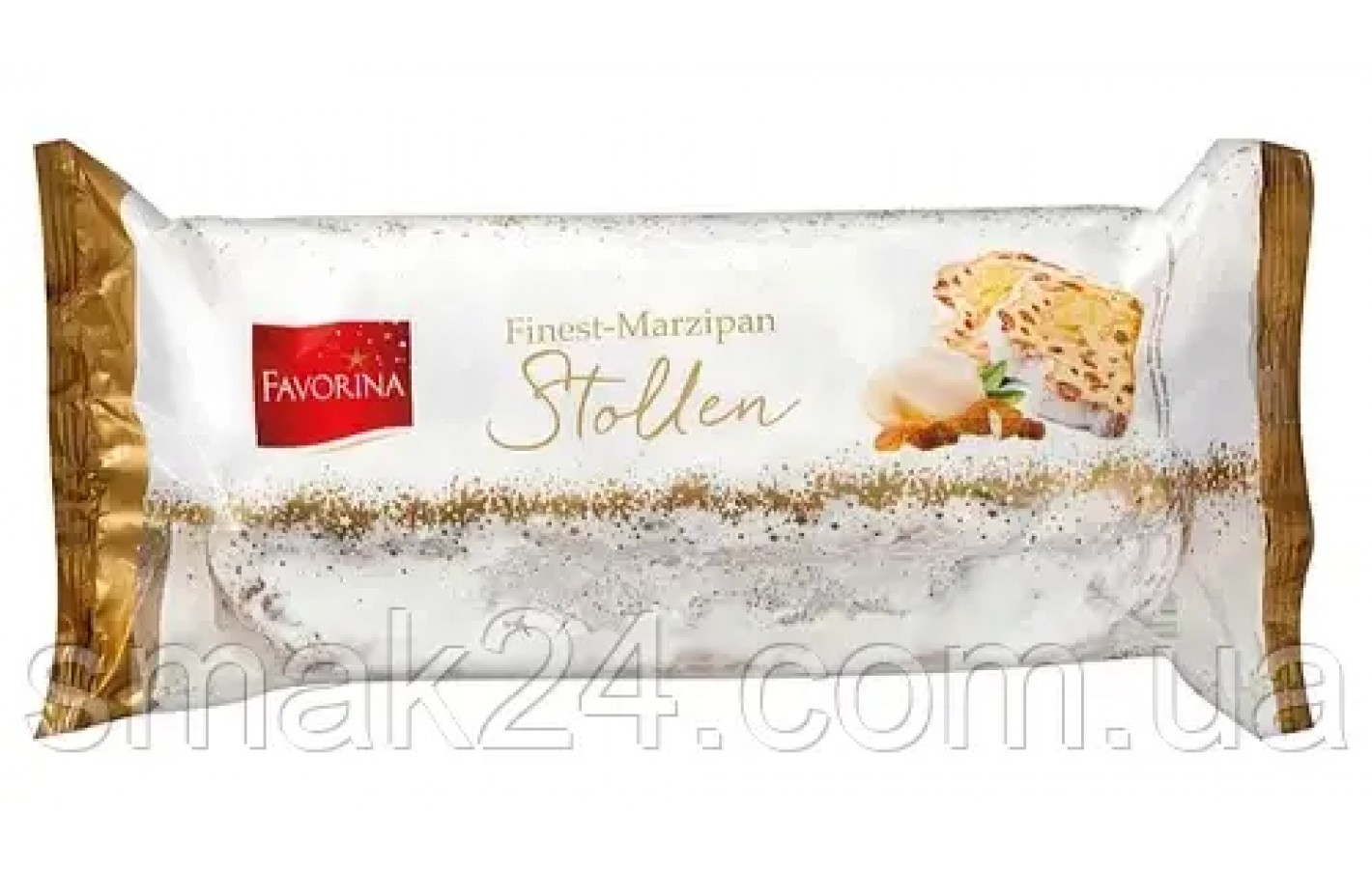 Рождественский штоллен с марципаном Favorina Stollen Германия 750г