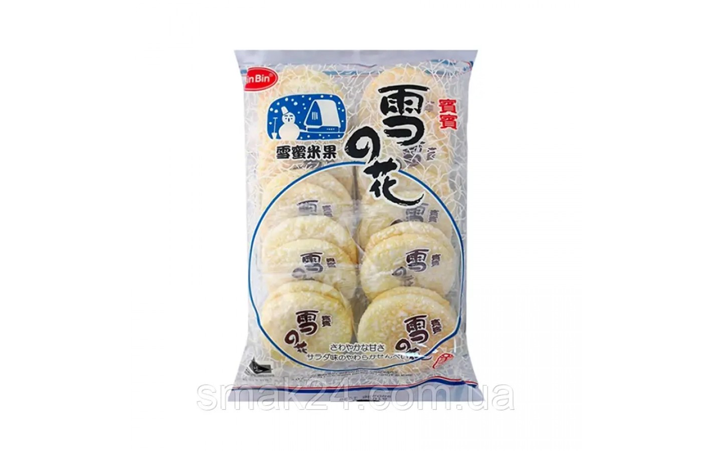 Рисовые крекеры BIN BIN Rice Crackers 150г Таиланд