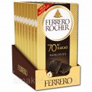 Шоколад черный 70% с фундуком Ferrero Rocher Zartbitter 90г Италия