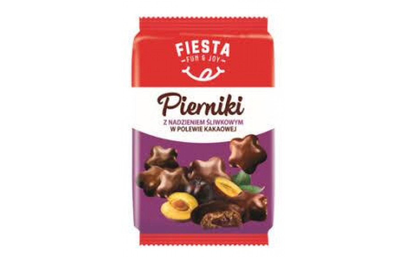 Имбирное печенье  со сливовой начинкой Fiesta pierniki z nadzieniem sliwkowym  200г Польша