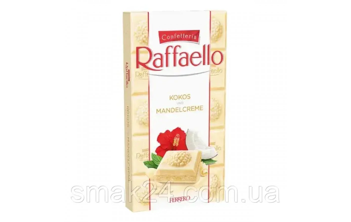 Шоколад Confetteria Raffaello Coconut and Almond 90г Италия