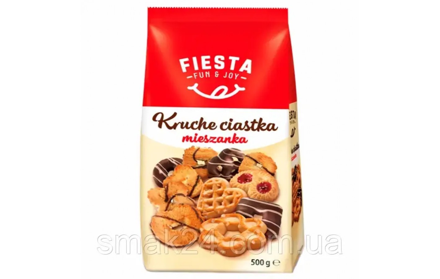 Печенье песочное Ассорти Fiesta KRUCHE CIASTKA Mieszanka 400г Польша