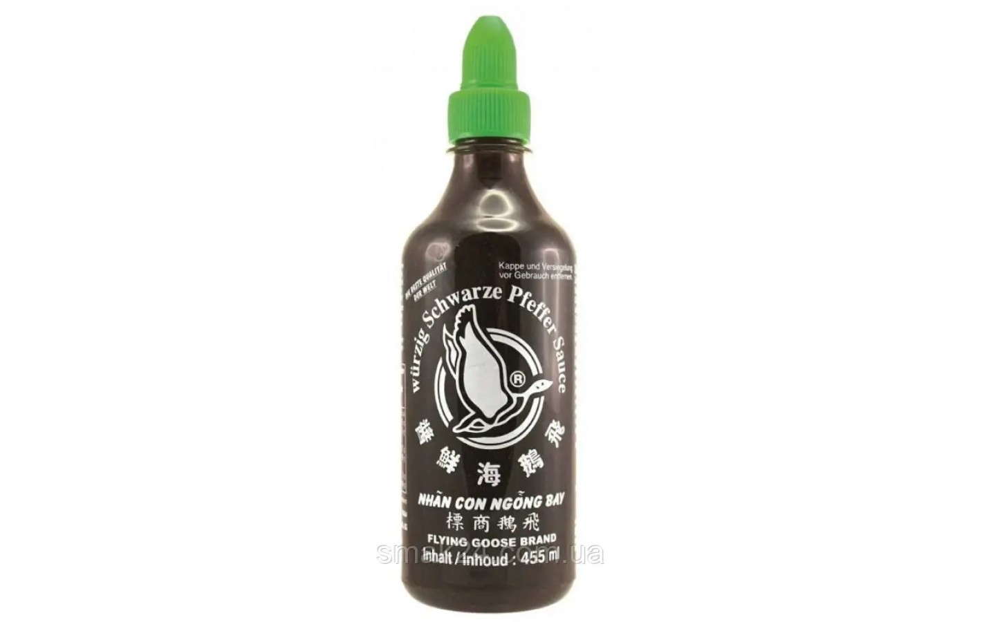 Соус со вкусом черного перца Flying Goose Spicy Black Pepper Sauce Таиланд 455мг