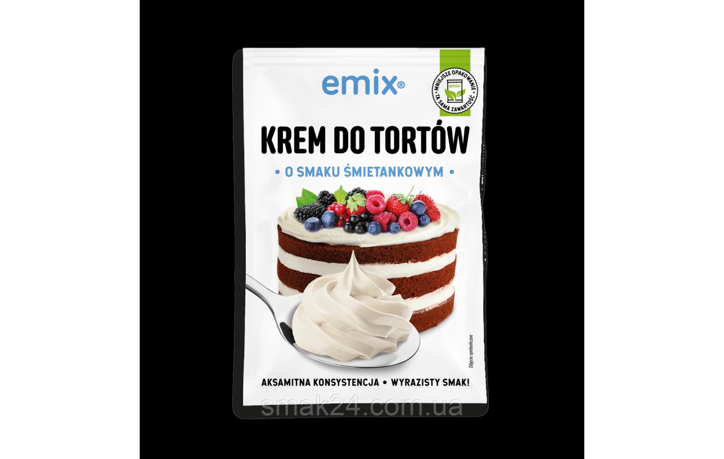 Крем для торта со сливочным вкусом Emix do tortow o smaku śmietankowym 100г