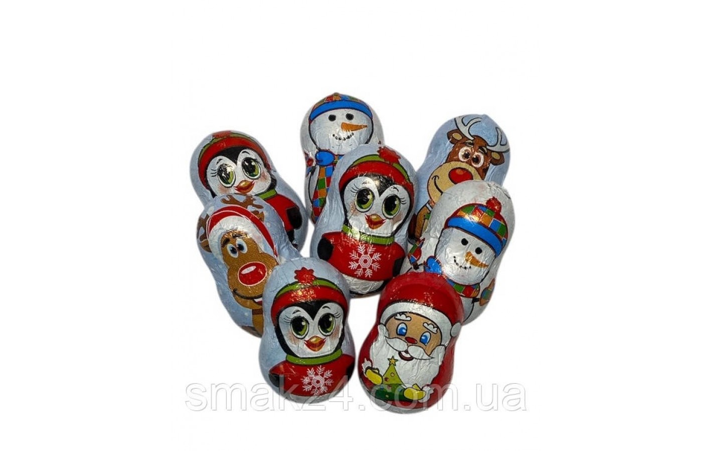Шоколад молочный Рождественский Only (8шт) 80г Австрия