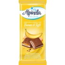 Шоколад молочный с бананом и тоффи ALPINELLA BANAN & TOFFI  100г Польша