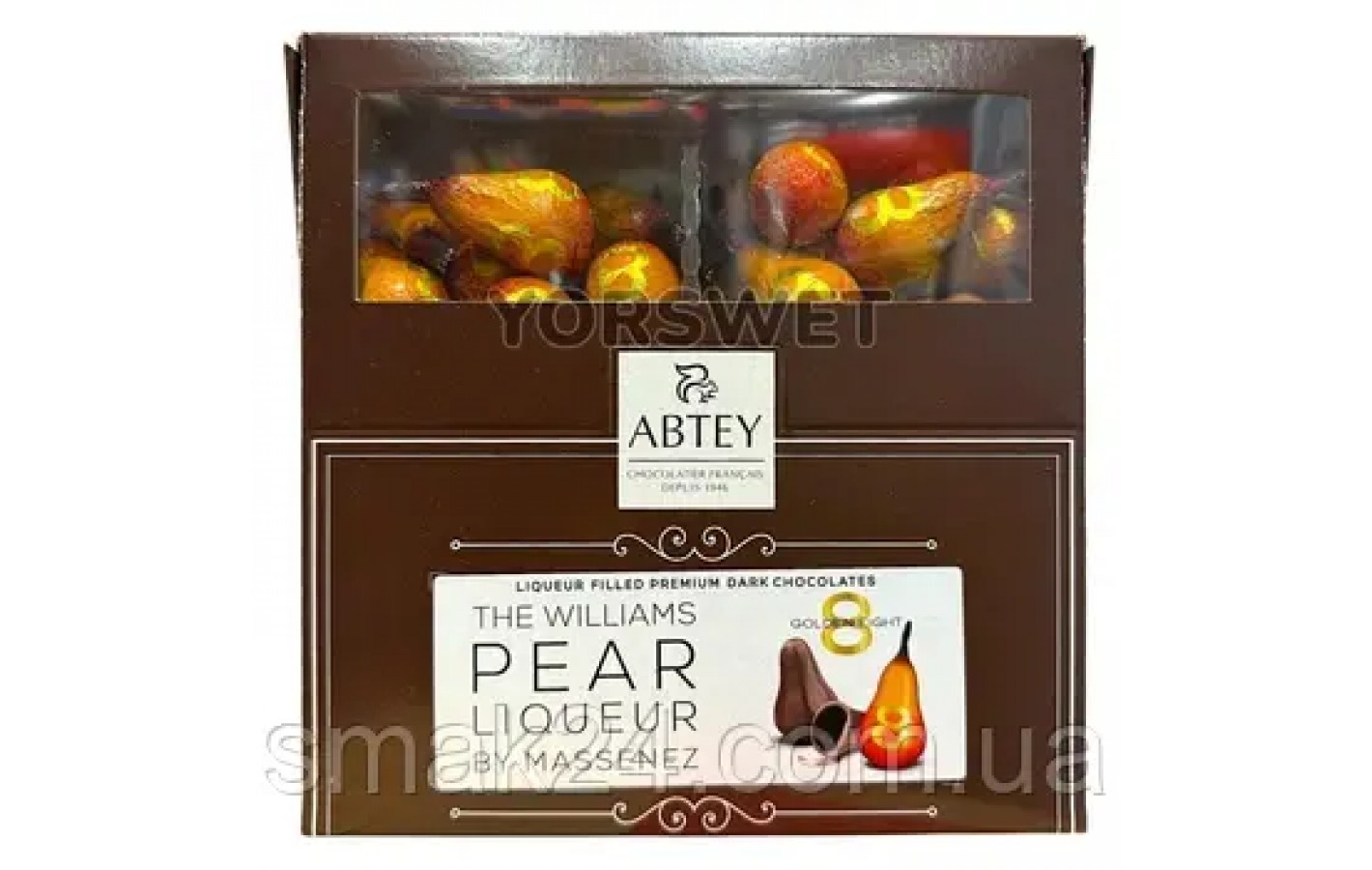 Конфеты  Груша с Ликером Pears 8 Williams 70 Abtey 700 г  Франция