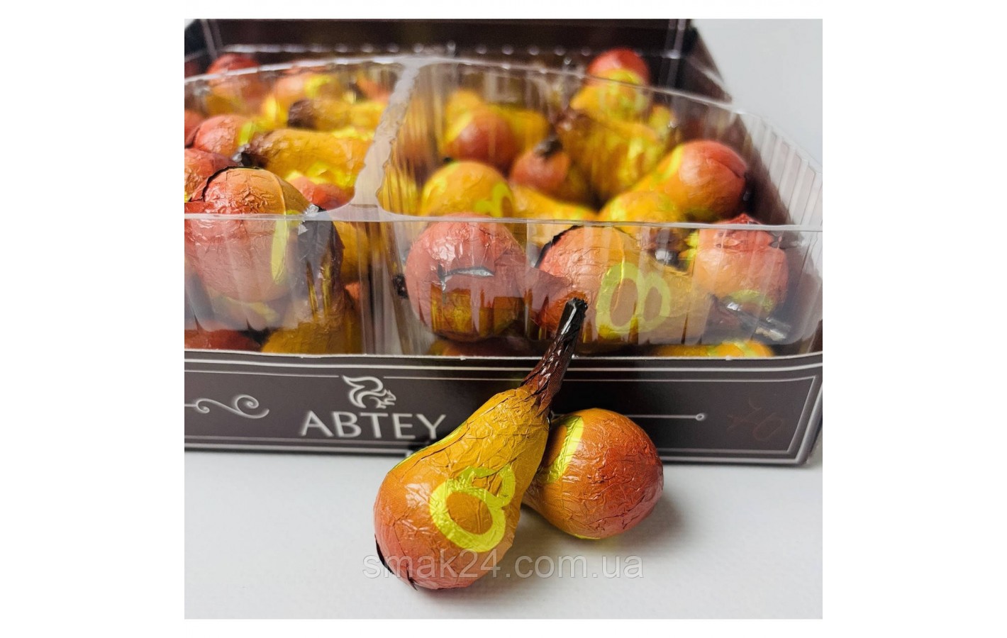 Конфеты  Груша с Ликером Pears 8 Williams 70 Abtey 700 г  Франция
