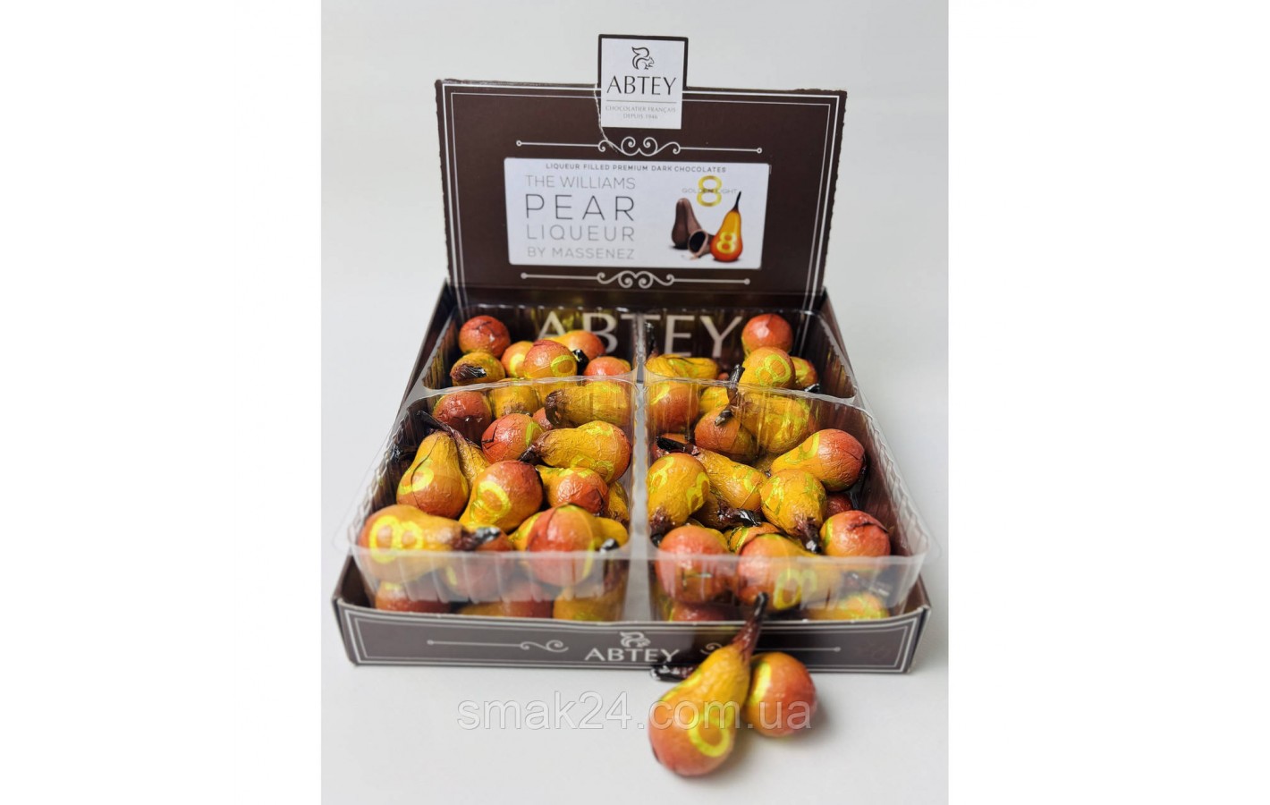 Конфеты  Груша с Ликером Pears 8 Williams 70 Abtey 700 г  Франция