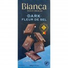 Шоколад черный cморской солью Bianca Dark Fleur De Sel 100г Бельгия