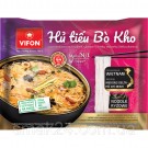 Суп с рисовой лапшой и говядиной быстрого приготовления VIFON Hu Tieu Bo Kho 65 г Вьетнам