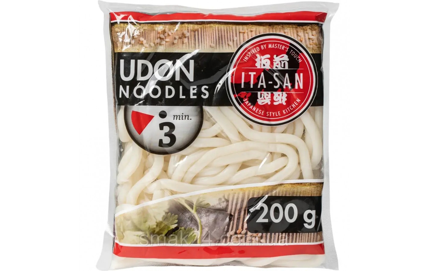 Лапша УДОН Свежая Ita-San Udon 200 г
