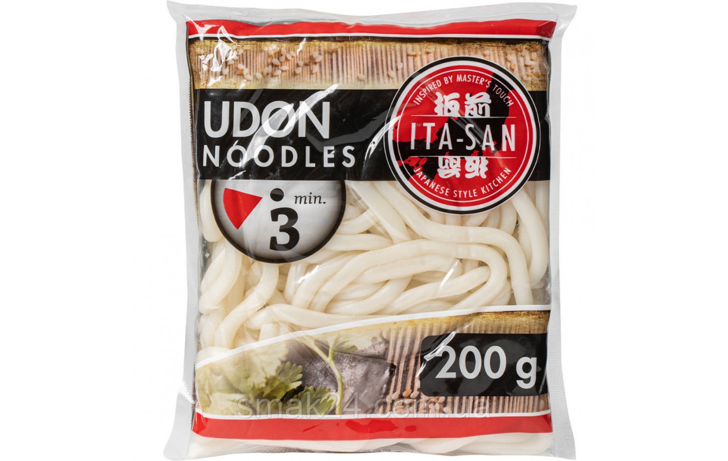 Лапша УДОН Свежая Ita-San Udon 200 г