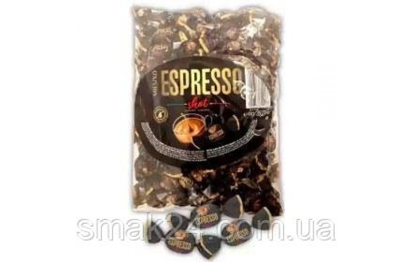 Карамель со вкусом Эпрессо Mieszko candies espresso shot 1кг Польша