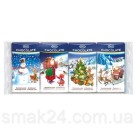 Рождественский набор мини-шоколадок Only  (4шт.х15г) 60г Австрия