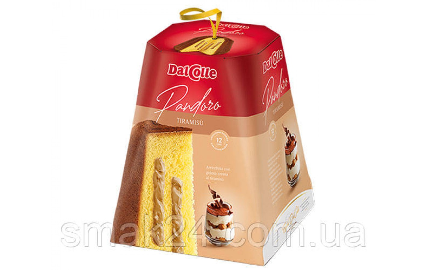 Панеттоне з  кремом Тирамису Dal Colle Pandoro TIRAMISU 750г Италия