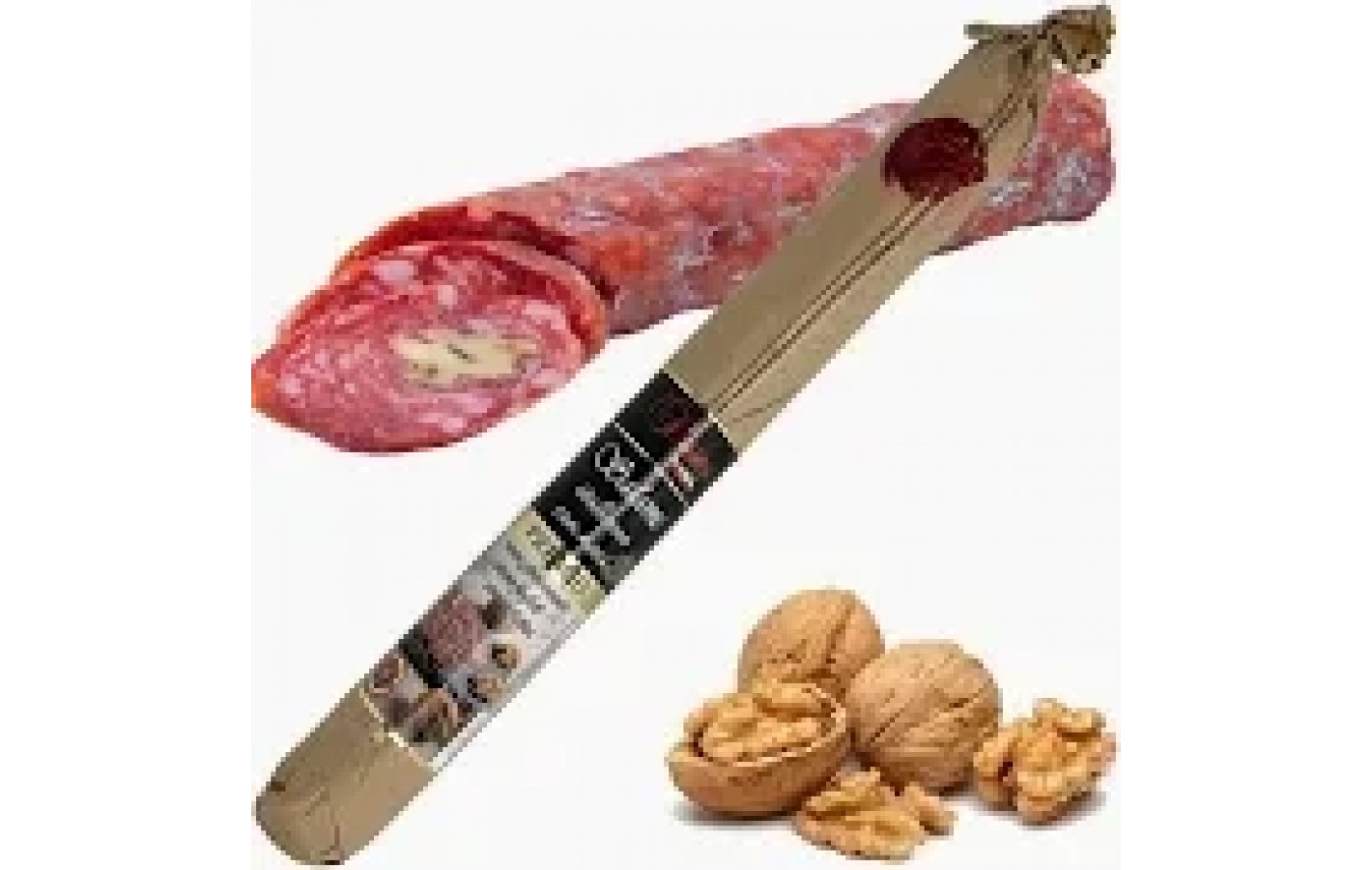 Салямі з Волоським Горіхом Rasmo Premio Salame Italiano con Noci 270 г Италия