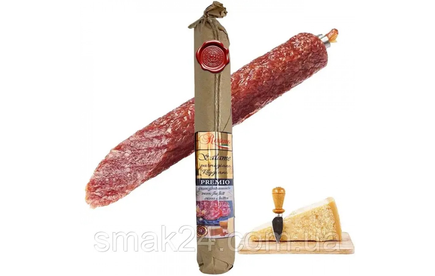 Колбаса Салями с Пармезаном Rasmo Premio Salame Parmigiano Reggiano 270 г Италия