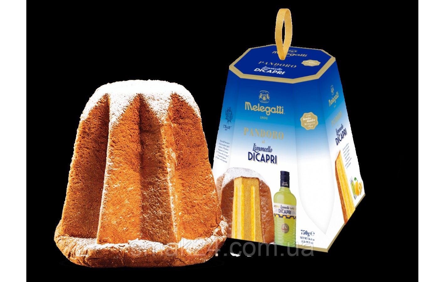 Панеттоне (Кекс) Melegatti Pandoro  Limoncello di Capri  750г Италия