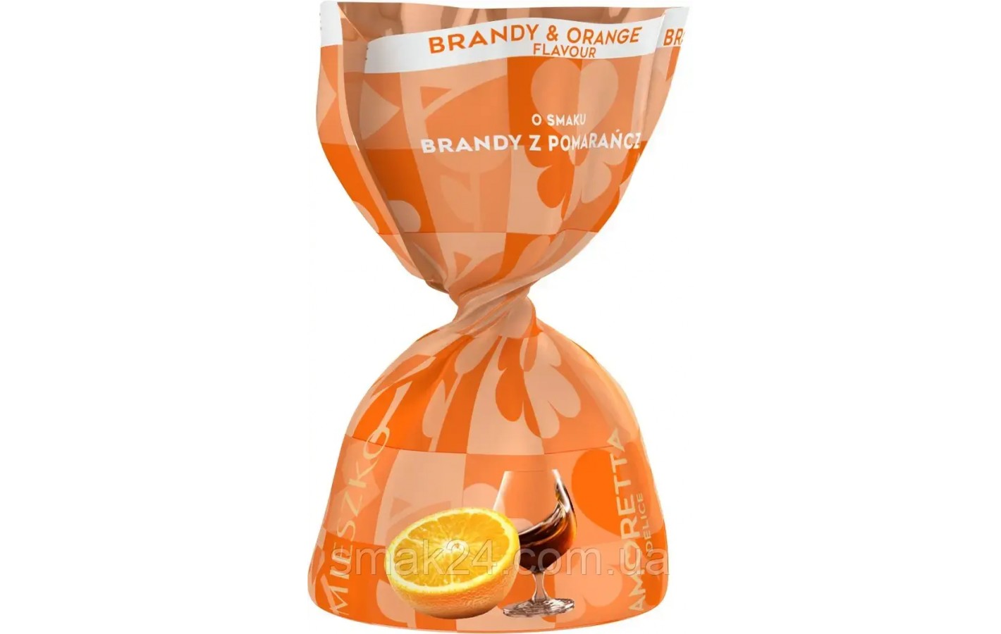Конфеты шоколадные пралине с бренди и апельсином  BRANDY&ORANGE  Mieszko 1 кг Польша