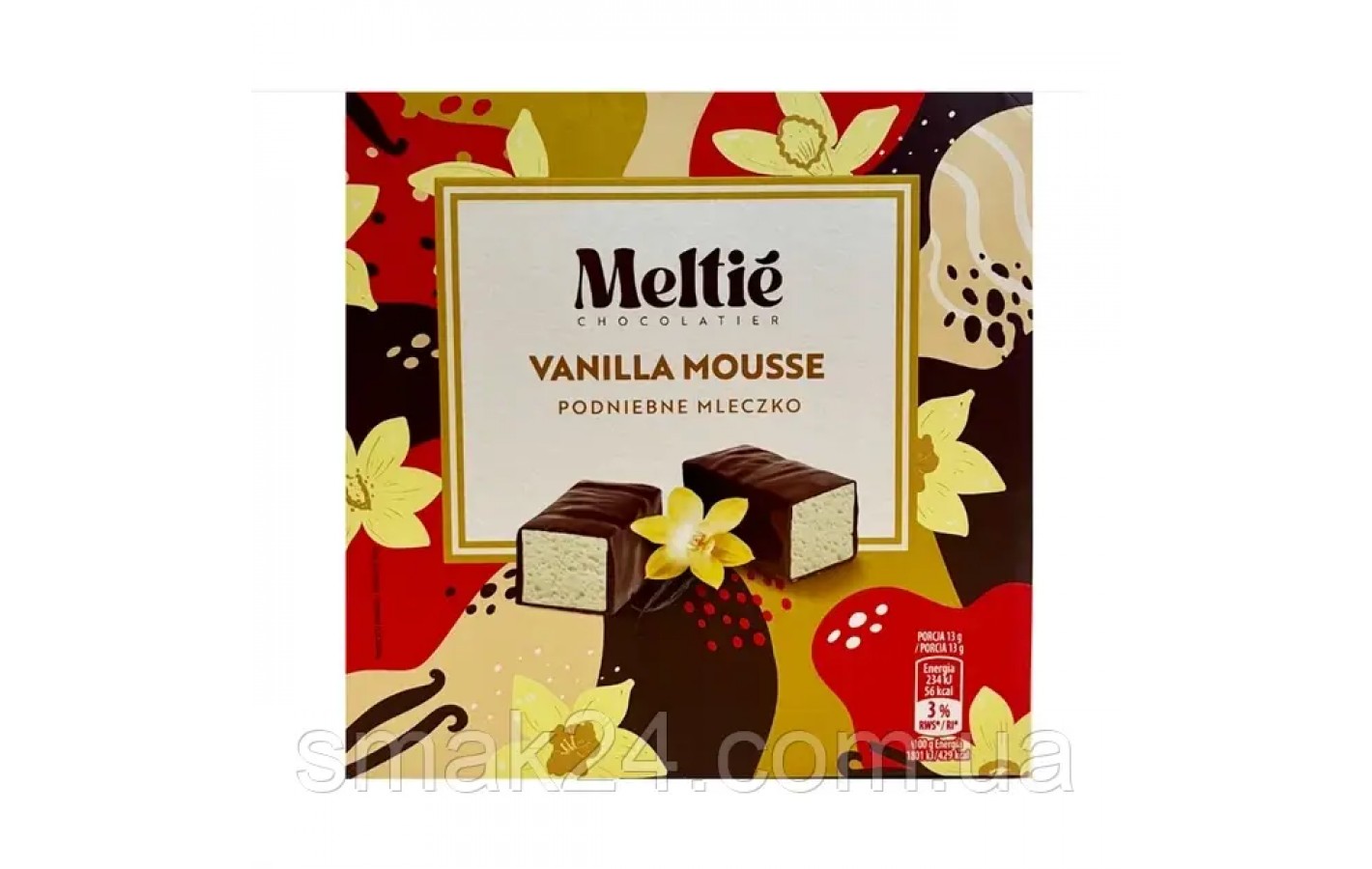 Конфеты птичье молоко с  ванильным суфле Meltie Chocolate 380г Польша