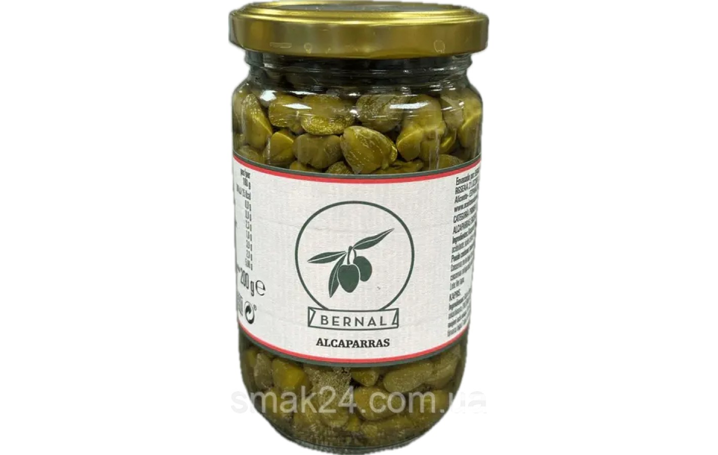 Каперсы маринованные БЕЗ ГЛЮТЕНА. Bernal Alcaparras 300г  Испания