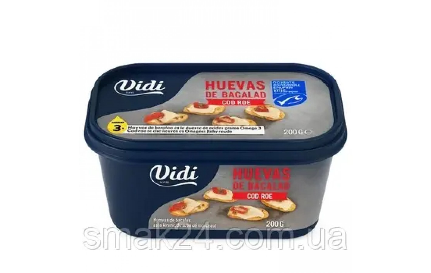 Икра трески Didi Huevas de Bacalao Cod Roe 200 г  Испания