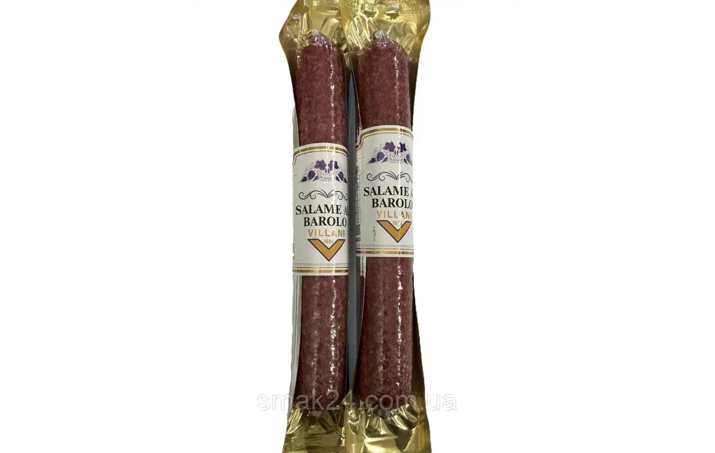 Колбаса салями SALAME AL BAROLO VILLANI 280-290 г Италия