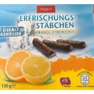 Шоколадные конфеты ( палочки ) с апельсиново-лимонным соком Erfrischungs-Stabchen 150г Германия