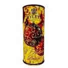 Подарунковий цейлонський чорний чай З новорічними святами! Hyleys (в тубусі) 50г Шрі-ґланка