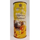 Подарунковий цейлонський чорний чай З новорічними святами! Hyleys (в тубусі) 50г Шрі-ґланка