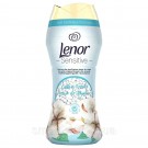 Кондиционер в гранулах для белья Цветы Хлопка Lenor Sensitive and Cotton Fresh  210г Италия