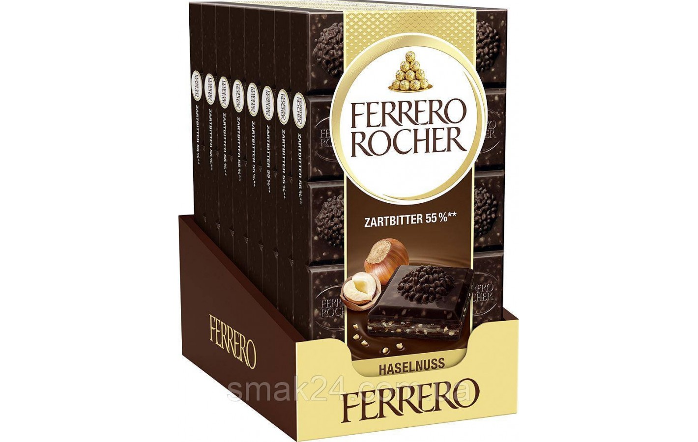 Шоколад молочный с фундуком Ferrero Rocher Original 90г Италия