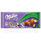 Шоколад молочный с лесным орехом Milka Hazelnuts  Швейцария 100г