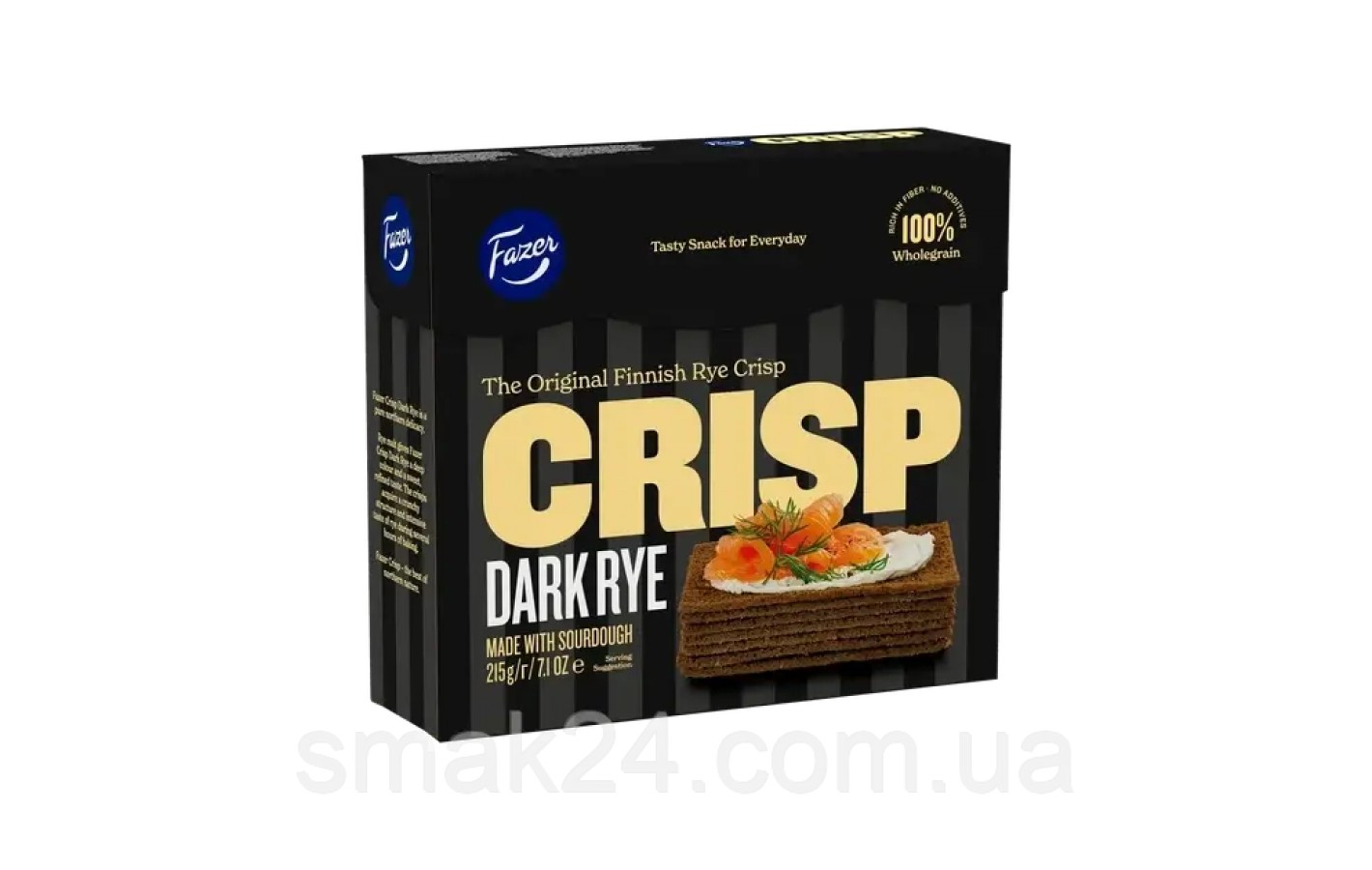 Хлебцы ржаные с розмарином Fazer Crisp Rye&Rosemary 200 г Финляндия