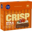 Хлебцы ржаные темные Fazer Crisp Dark Rye 215 г Финляндия